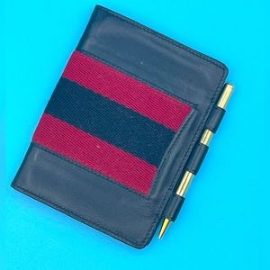 GUCCI Address/Agenda with Gold Pencil